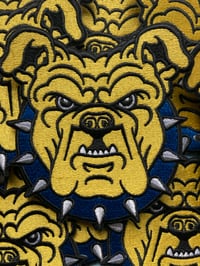 Image 1 of A&T bulldog iron on patch 