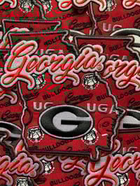 Image 1 of Uga Georgia iron on patch 