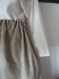 Image 1 of wool crepe TOP // boat neck, long sleeves