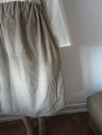 Image 4 of cotton corduroy SKIRT // with elastic waist