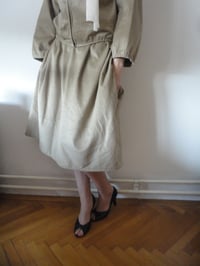 Image 1 of cotton corduroy SKIRT // with elastic waist