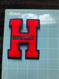Image 2 of Howard H iron on patch 