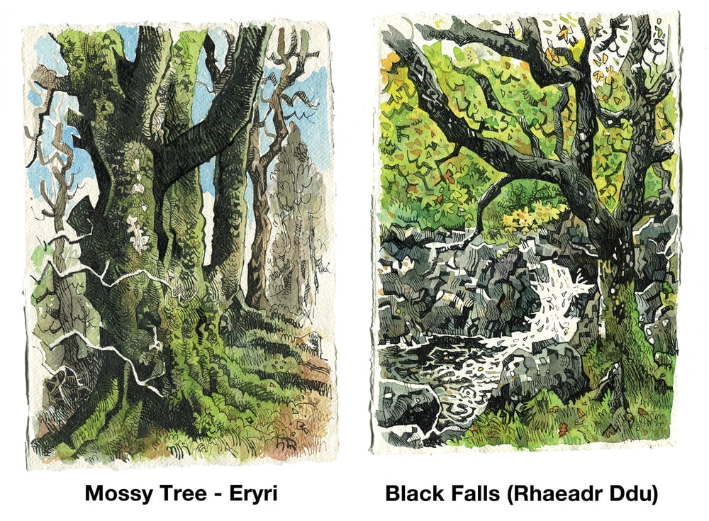 Image of A4 Wales prints