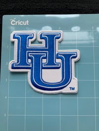 Image 2 of Hampton university iron on patch 