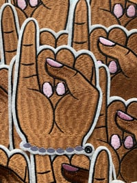Image 1 of AKA Pinkie iron on patch 