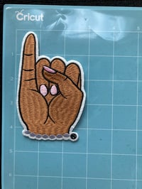 Image 2 of AKA Pinkie iron on patch 