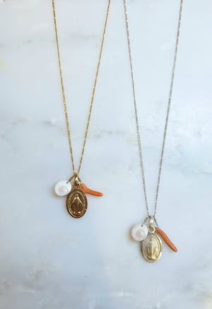 Image of Clandestine - *Œil de Sainte Lucie* - Colliers Medaglia