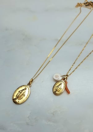 Image of Clandestine - *Œil de Sainte Lucie* - Colliers Medaglia