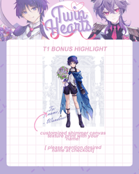 Image 4 of ˚₊‧꒰ა ☆ ໒꒱ ‧₊˚ Twin Hearts Merch 