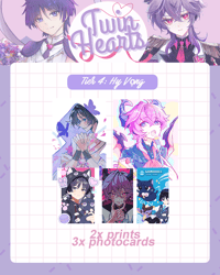 Image 8 of ˚₊‧꒰ა ☆ ໒꒱ ‧₊˚ Twin Hearts Merch 