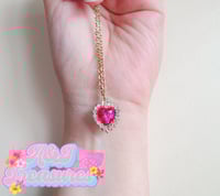 Image 2 of Heart Necklaces(Multiple colors)