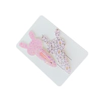 Image 1 of Snap Clip Cover Bunny Die-Cut 1033