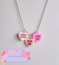 Image 2 of Candy Heart Necklaces(Multiple available) 