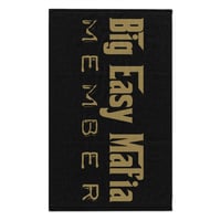 Image 1 of ‘Big Easy Mafia Member' Black & Gold Fan Towel 