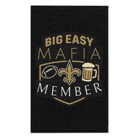 Image 1 of "Big Easy Mafia Member" Football Fan Bar Towel 