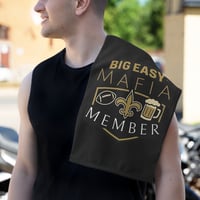 Image 4 of "Big Easy Mafia Member" Football Fan Bar Towel 