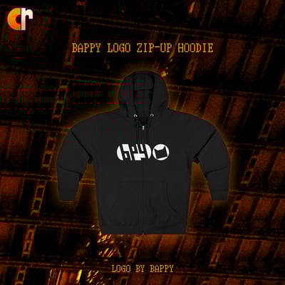 Image of Bappy Logo Zip-Up Hoodie