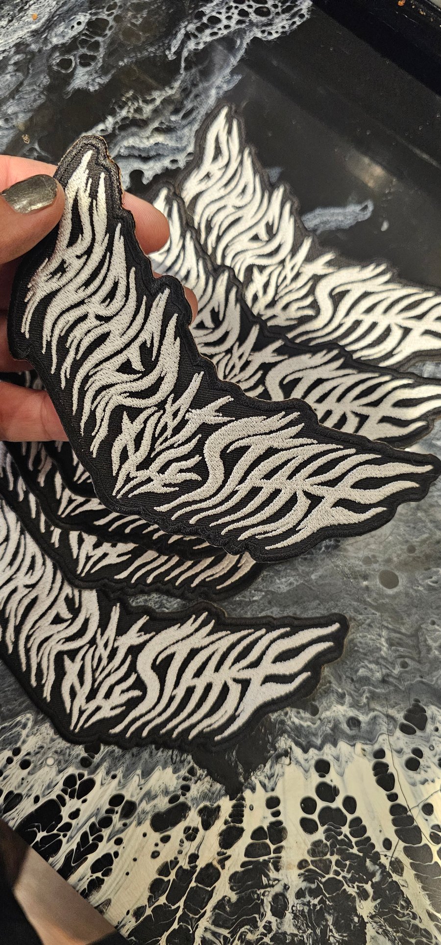 Image of Burned at the Stake 6" patch