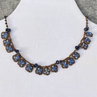 Image 3 of Blue Crystal Necklace