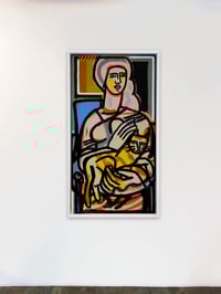 Image 1 of "The Striped Orange Cat" by America Martin