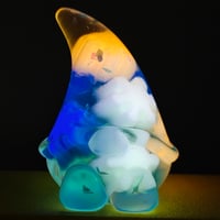 Image 2 of Tinx- snowflake inclusion light blue glopal 