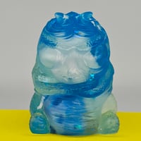 Image 1 of Gus- snowflake inclusion light blue glopal 