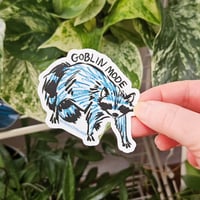 Goblinmode Raccoon Sticker