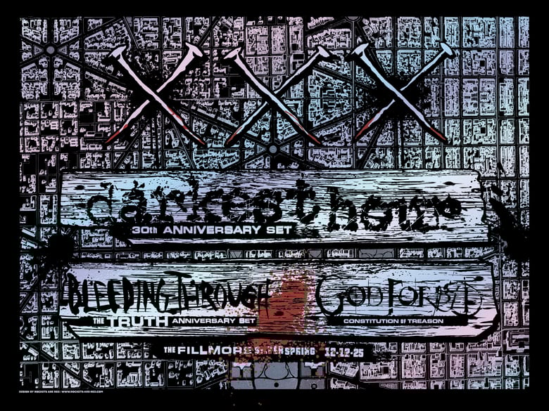 Image of Darkest Hour - Bleeding Through - 2025