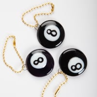 Image 1 of Lucky Charms Fused Glass Keychains