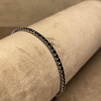 Bracciale Tennis Nero