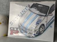 Image 2 of Nissan Skyline Print