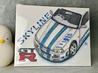 Image 1 of Nissan Skyline Print