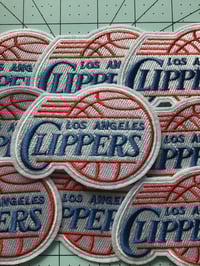 Image 1 of Los Angeles Clippers iron on patch 