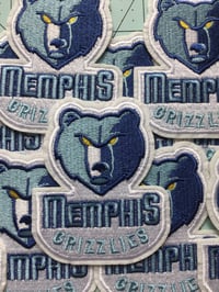 Image 1 of Memphis grizzlies iron on patch 