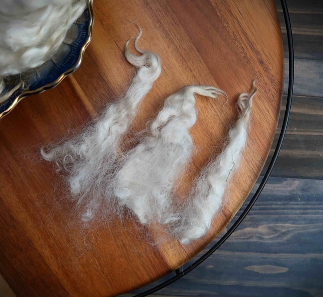 Lincoln Longwool - Washed Fleece