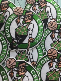 Image 1 of Boston Celtics iron on patch 
