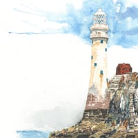 Image 2 of "Fastnet Visit" GICLÉE PRINT A2