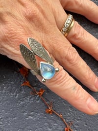 Image 6 of Moonstone cicada size 5.75