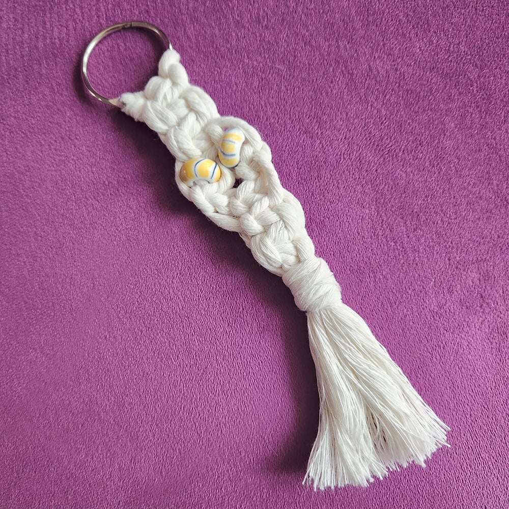 Image of Macrame Keychain Playshop