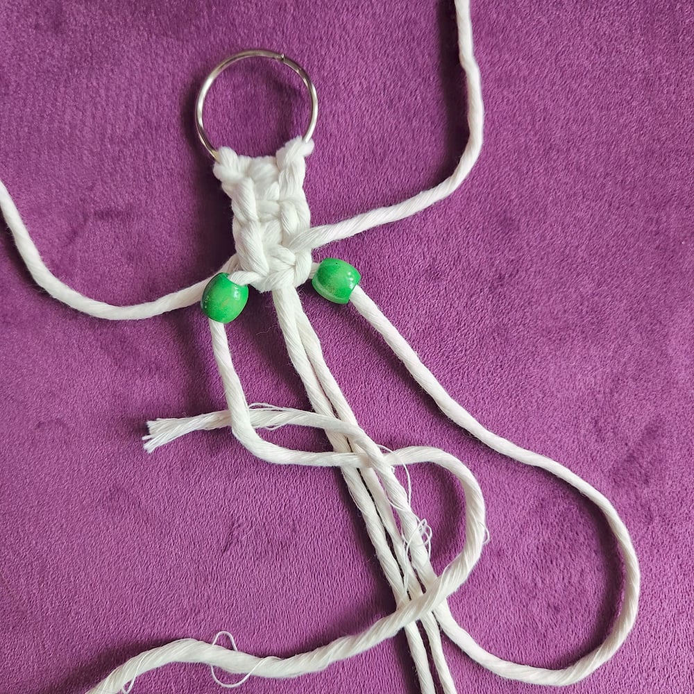 Image of Macrame Keychain Playshop