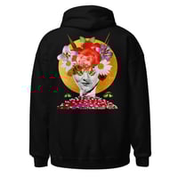 Image 2 of Mushroom Bloom - Unisex Premium Hoodie - Pullover Hoodie - DTF Print - DTFlex - Mushroom Art