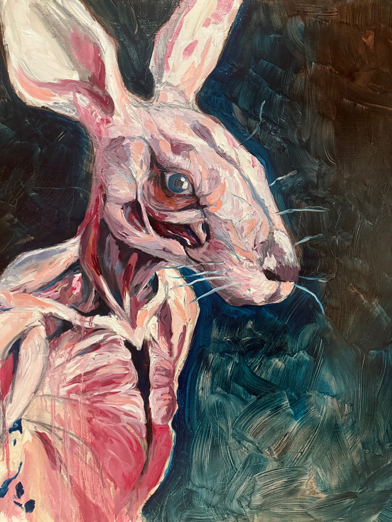 Painting - Rabbit Rabbit