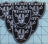 Image 1 of Raiders iron on patch 