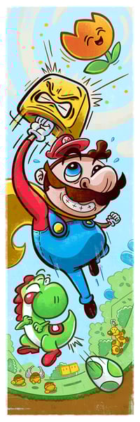 Dinosaur Land Defender (Fire Flower Variant) • Alan Defibaugh • The Super Smash Show