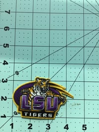 Image 2 of LSU iron on patch 