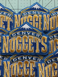 Image 1 of Denver Nuggets iron on patches 