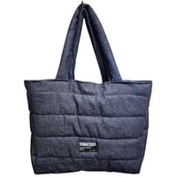 Image 1 of  The Cool Puffer Tote - Indigo