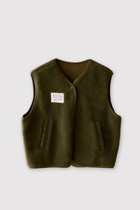 Image 2 of CHALECO SHERPA "HARRIAK" VERDE