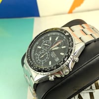 Image 4 of 2011 Seiko Flightmaster SND253 Black Quartz Chronograph (7t92-0CF0)