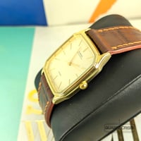 Image 4 of 1992 Citizen Forma Quartz 'Tank' Gold Dress Watch (6031-G0T664)
